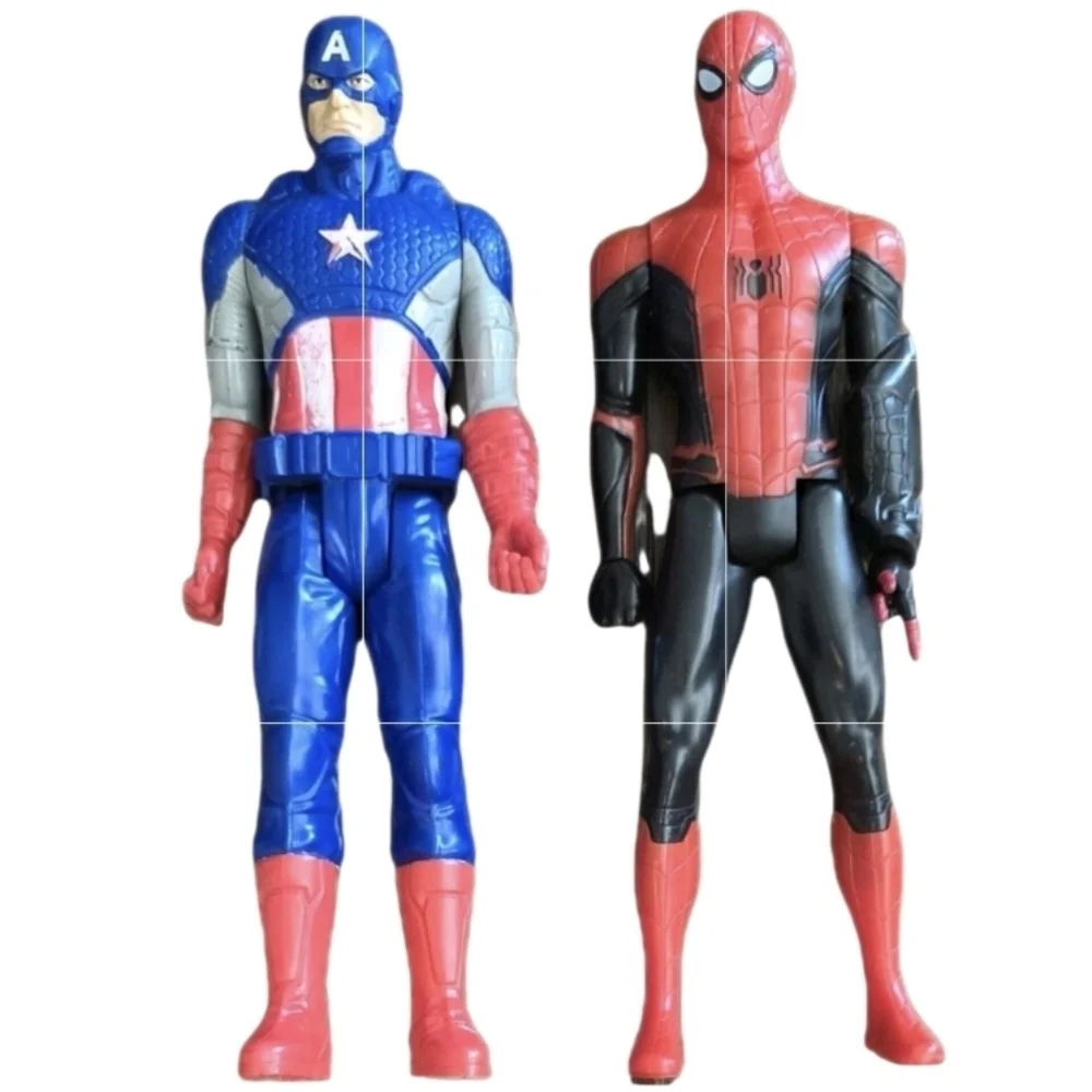 Hasbro Marvel Titan Hero Series Spider-Man And Captain America action Figure - Picture 1 of 12
